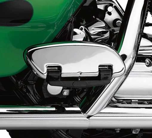 Harley Davidson Swept Wing Sozius Trittbrettwannen Glatt Chrom 4 Harley Davidson Swept Wing Sozius Trittbrettwannen Glatt Chrom – Bild 2