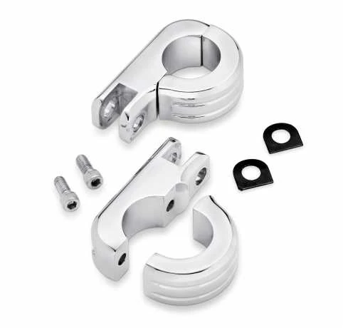 Harley Davidson Billet Montagekit Für Motorschutzbügel-Fußrasten, Chrom 3 Harley Davidson Billet Montagekit Für Motorschutzbügel-Fußrasten, Chrom