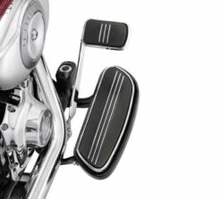 Harley Davidson Swept Wing Fahrer Trittbrettwannen Schwarz -Harley Davidson Store 51060 08 harley1