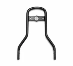 Harley Davidson Mini-Medallion Sissy Bar Rund Schwarz
