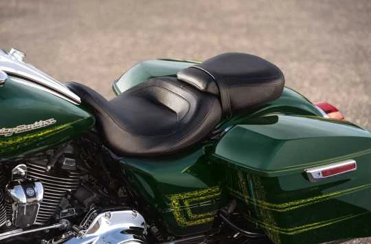 Harley Davidson Low-Profile Solo Sitz Vinyl Glatt 15" 7 Harley Davidson Low-Profile Solo Sitz Vinyl Glatt 15" – Bild 5