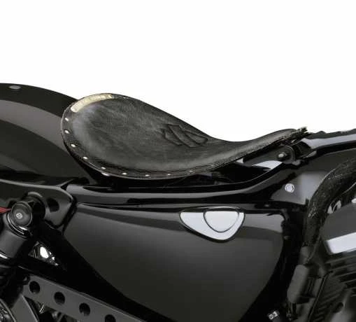 Harley Davidson Bobber Solo Sattel Schwarz Distressed 5 Harley Davidson Bobber Solo Sattel Schwarz Distressed – Bild 3