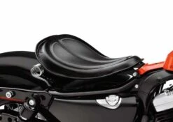 Harley Davidson Solo Leder Federsattel Schwarz -Harley Davidson Store 52000279 harley3