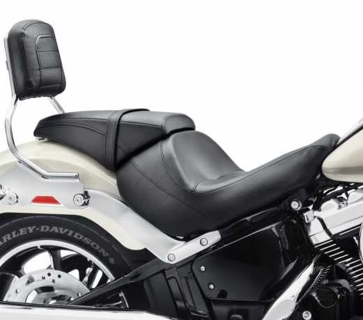 Harley Davidson Reach Two-Up Sitz 12" Vinyl Schwarz 4 Harley Davidson Reach Two-Up Sitz 12" Vinyl Schwarz – Bild 2