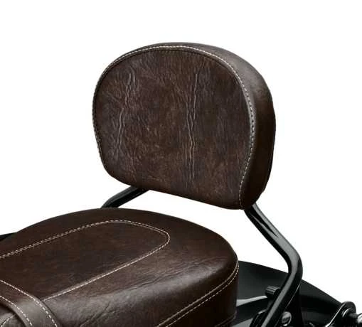 Harley Davidson Sozius Rückenpolster Kurz Mahogany Braun 4 Harley Davidson Sozius Rückenpolster Kurz Mahogany Braun – Bild 2