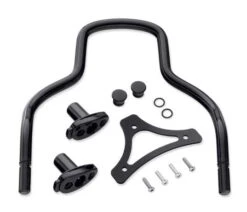 Harley Davidson Quick-Release Sissy Bar Rund, Schwarz
