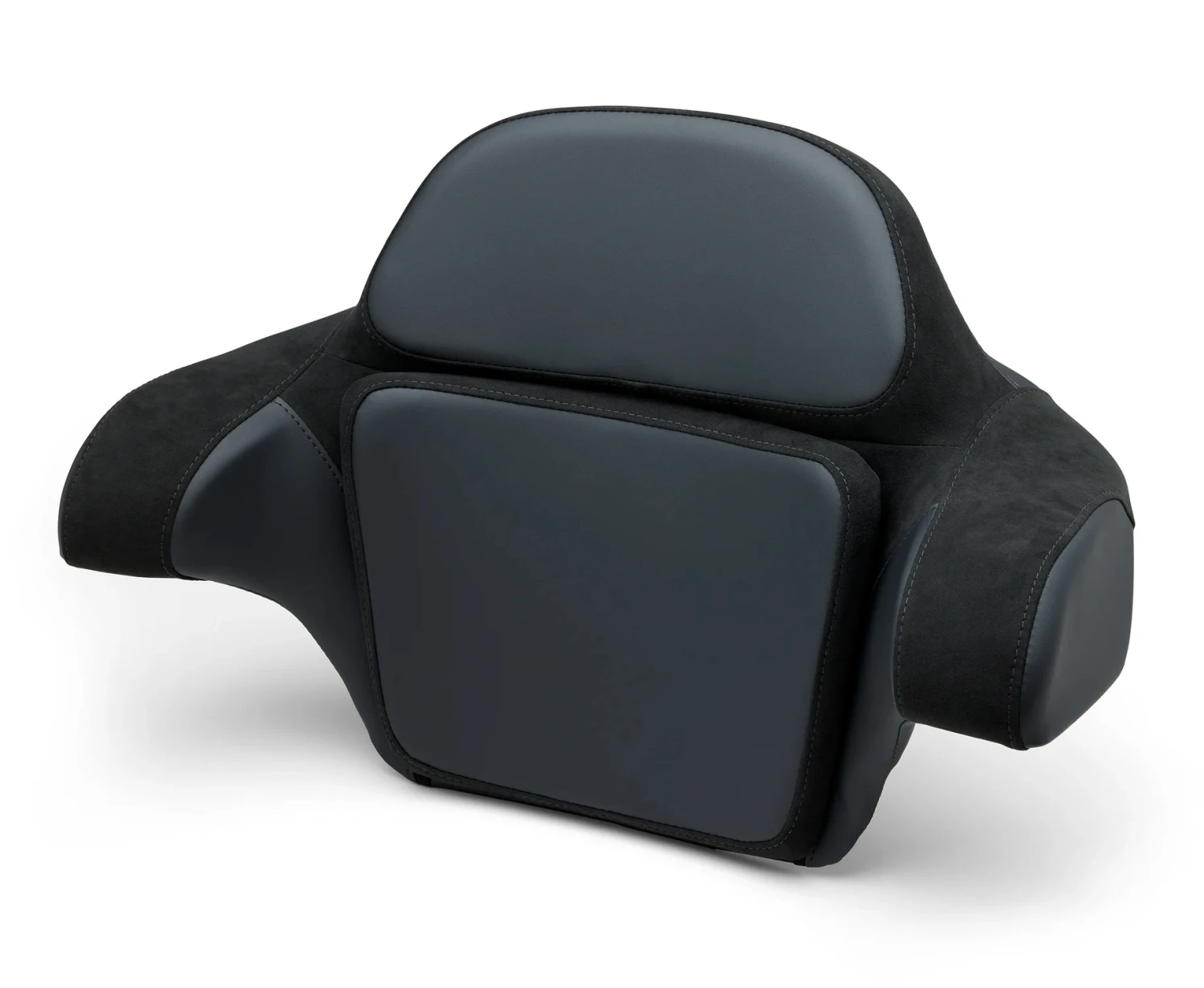 Harley Davidson King Tour-Pak Rückenpolster CVO Stil Schwarz 3 Harley Davidson King Tour-Pak Rückenpolster CVO Stil Schwarz