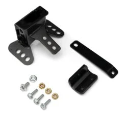 Harley Davidson Fahrerrückenlehnen Montagekit Schwarz