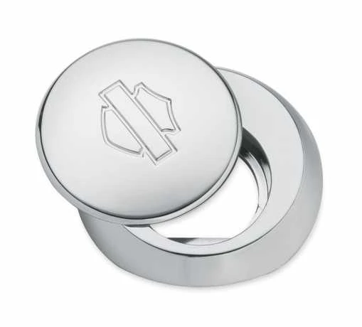 Harley Davidson Tour-Pak Schlossabdeckung Chrom 3 Harley Davidson Tour-Pak Schlossabdeckung Chrom