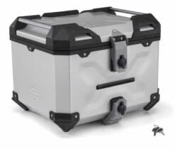 Harley Davidson Aluminum Top Case Klar Eloxiert