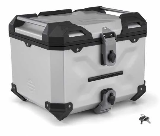 Harley Davidson Aluminum Top Case Klar Eloxiert 3 Harley Davidson Aluminum Top Case Klar Eloxiert