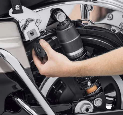 Harley Davidson Premium Stoßdämpfer Hand-Adjustable Low 5 Harley Davidson Premium Stoßdämpfer Hand-Adjustable Low – Bild 3