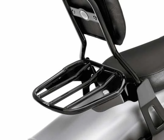 Harley Davidson Konischer Custom-Sport Gepäckträger Schwarz 4 Harley Davidson Konischer Custom-Sport Gepäckträger Schwarz – Bild 2