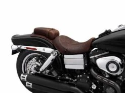Harley Davidson Soziussitz 5,5" Künstlich Gealtertes Braunes Leder
