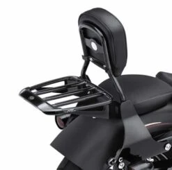 Harley Davidson Premium Gepäckträger Air Foil Mit Gummi-Grip-Streifen Schwarz