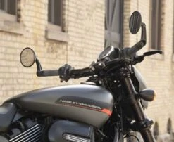 Harley Davidson Lenkergriffe Diamond Black 7/8" Für Lenkerendenspiegel -Harley Davidson Store 56100202 3