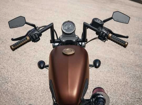 Harley Davidson Dominion Lenkergriffe Bronze 5 Harley Davidson Dominion Lenkergriffe Bronze – Bild 3