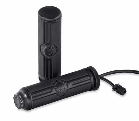 Harley Davidson Willie G Skull Lenkergriffe Beheizt Schwarz 3 Harley Davidson Willie G Skull Lenkergriffe Beheizt Schwarz