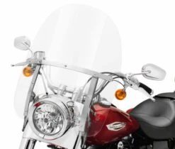 Harley Davidson Abnehmbare Hohe Windschutzscheibe 20" Klar