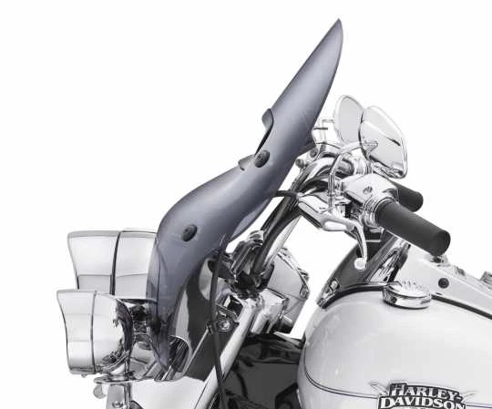 Harley Davidson Belüftete Windsplitter Windschutzscheibe 16" Dunkel Getönt 5 Harley Davidson Belüftete Windsplitter Windschutzscheibe 16" Dunkel Getönt – Bild 3
