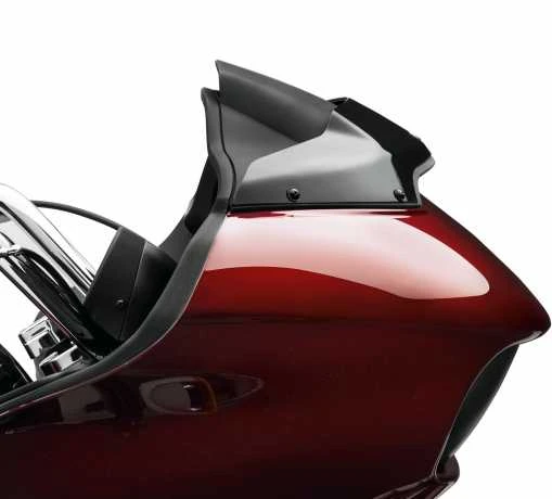Harley Davidson Low-Profile Windschutzscheibe 4" Dunkel Getönt 4 Harley Davidson Low-Profile Windschutzscheibe 4" Dunkel Getönt – Bild 2