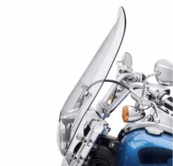 Harley Davidson Wind Splitter Quick-Release Windschild 19" Leicht Getönt & Poliert -Harley Davidson Store 57400323 3