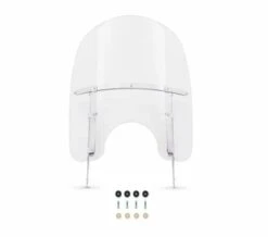 Harley Davidson King-Size Abnehmbares Windschild 21" Klar & Poliert