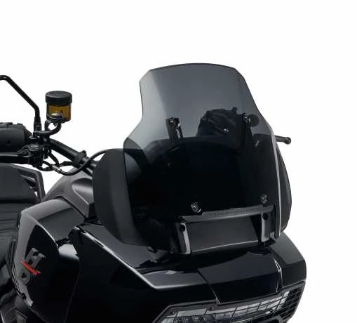 Harley Davidson Adventure 11" Windschild Dark Smoke Getönt 4 Harley Davidson Adventure 11" Windschild Dark Smoke Getönt – Bild 2