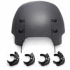 Harley Davidson Quick-Release Compact Windschild Dunkel Getönt