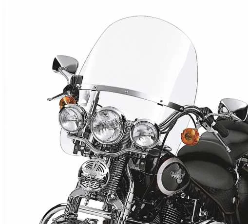 Harley Davidson Abnehmbare King-Size Windschutzscheibe 18" Klar 3 Harley Davidson Abnehmbare King-Size Windschutzscheibe 18" Klar