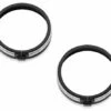 Harley Davidson Defiance Zusatzscheinwerfer Zierringe 4" Schwarz Cut 2 Harley Davidson Defiance Zusatzscheinwerfer Zierringe 4" Schwarz Cut -Harley Davidson Store 61400355 harley