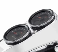 Harley Davidson Defiance Tank Anzeigenblende 5", Schwarz Cut -Harley Davidson Store 61400439 2