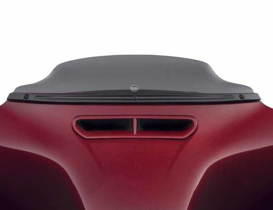 Harley Davidson Windschutzscheibenleiste Grooved Schwarz 4 Harley Davidson Windschutzscheibenleiste Grooved Schwarz – Bild 2