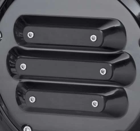 Harley Davidson Dominion Einsatz Klein, Schwarz Gebürstet 4 Harley Davidson Dominion Einsatz Klein, Schwarz Gebürstet – Bild 2