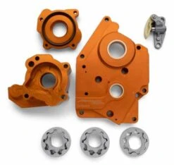 Harley Davidson Screamin Eagle Pro Billet Nockenplatte & Super Sucker Ölpumpe