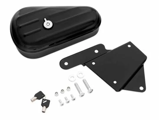 Harley Davidson Werkzeugbox Linke Seite, Schwarz 3 Harley Davidson Werkzeugbox Linke Seite, Schwarz