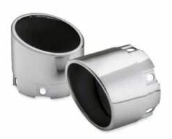 Harley Davidson Blunt Slash Up/Down/Out 4.5" Schalldämpferkappen Chrom
