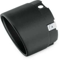 Harley Davidson Blunt Slash Schalldämpfer Endkappe 4.5" Schwarz