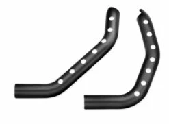 Harley Davidson Screamin Eagle Buckshot Auspuff Hitzeschild, Schwarz