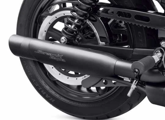 Harley Davidson Screamin Eagle Auspuff Hitzeschilde Slash Cut Schwarz Matt 4 Harley Davidson Screamin Eagle Auspuff Hitzeschilde Slash Cut Schwarz Matt – Bild 2