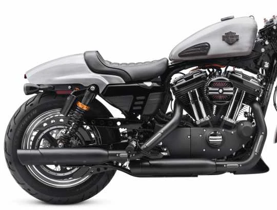 Harley Davidson Slotted Auspuff Hitzeschild Kit Matt Schwarz 4 Harley Davidson Slotted Auspuff Hitzeschild Kit Matt Schwarz – Bild 2