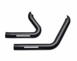 Harley Davidson Auspuff-Hitzeschild Kit Schwarz Matt