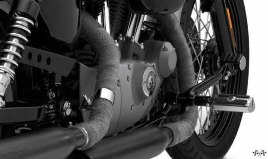 Harley Davidson Screamin Eagle Auspuffband Kit Midnight Grey 3 Harley Davidson Screamin Eagle Auspuffband Kit Midnight Grey