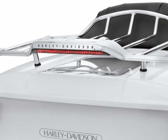 Harley Davidson LED-Beleuchtung Für Air Wing Gepäckträger, Rotes Glas 5 Harley Davidson LED-Beleuchtung Für Air Wing Gepäckträger, Rotes Glas – Bild 3