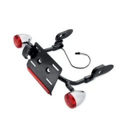 Harley Davidson Nummernschild- & Blinker Verlegung