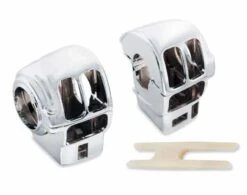 Harley Davidson Schaltergehäuse-Kit Chrom