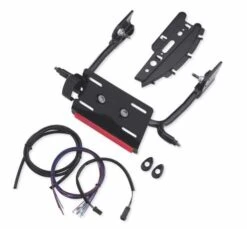 Harley Davidson Nummernschild- & Blinkerverlegung