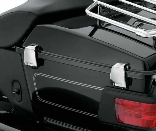 Harley Davidson Premium Tour-Pak Scharniere Chrom 4 Harley Davidson Premium Tour-Pak Scharniere Chrom – Bild 2