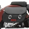 Harley Davidson Leder Satteltaschen Glatt