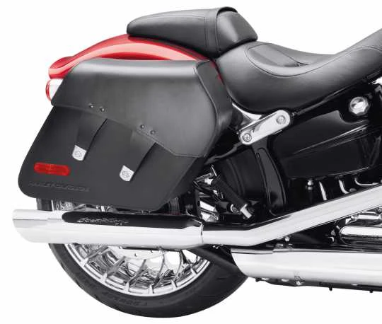 Harley Davidson Abnehmbare Ledersatteltaschen Smooth, Schwarz 4 Harley Davidson Abnehmbare Ledersatteltaschen Smooth, Schwarz – Bild 2